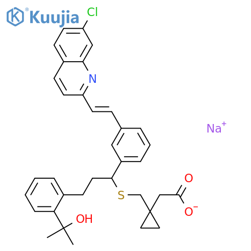 Montelukast Sodium structure