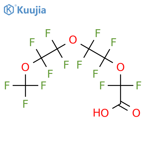 Perfluoro-3,6,8-trioxadecanoic Acid structure
