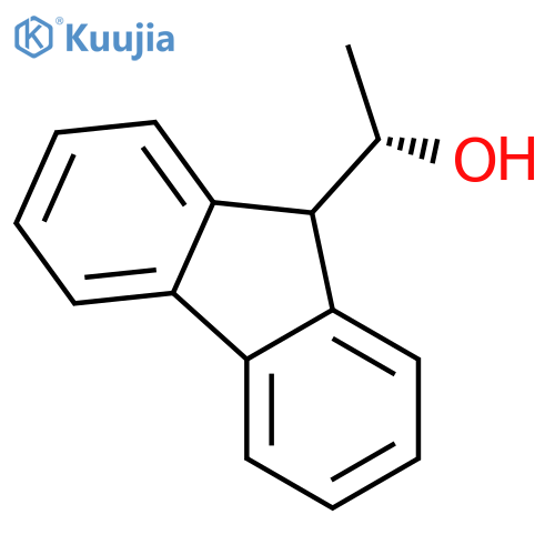 (-)-1-(9-Fluorenyl)ethanol structure