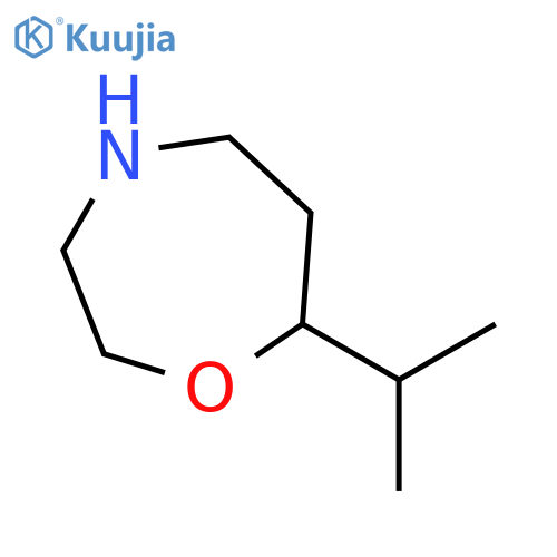 1,4-Oxazepine, hexahydro-7-(1-methylethyl)- structure