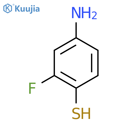 4-Amino-2-fluorobenzene-1-thiol structure