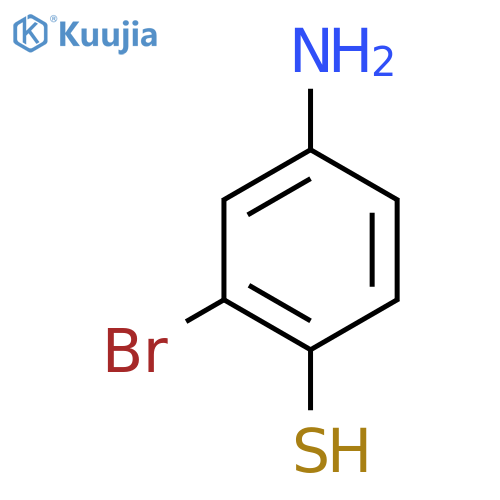 4-Amino-2-bromobenzene-1-thiol structure
