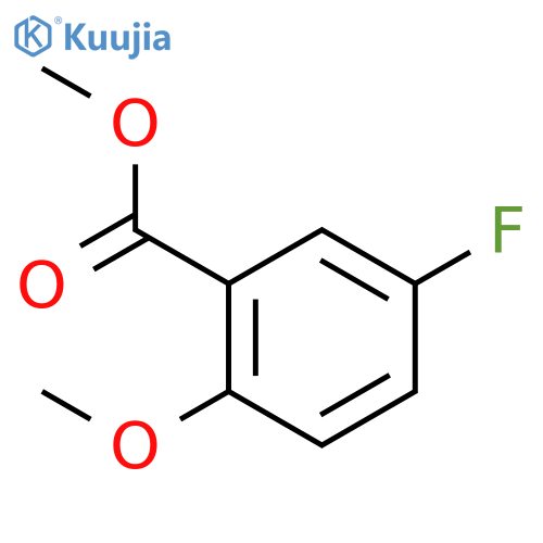 Methyl 5-fluoro-2-methoxybenzoate structure