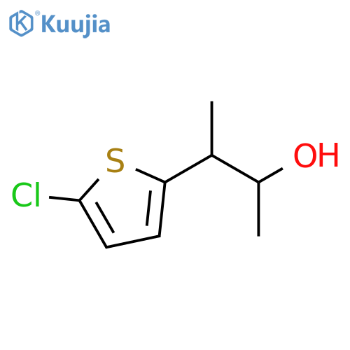 3-(5-Chlorothiophen-2-yl)butan-2-ol structure