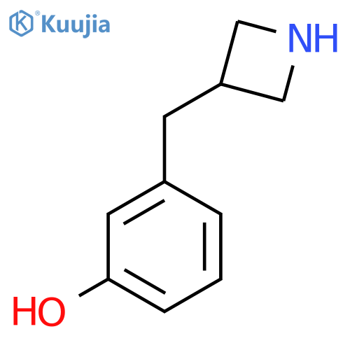 3-[(Azetidin-3-yl)methyl]phenol structure
