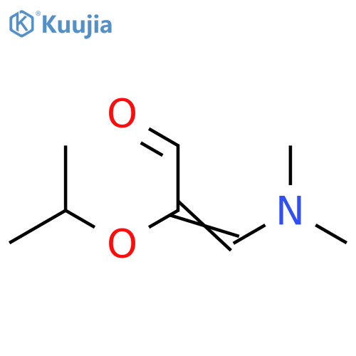 2-Propenal, 3-(dimethylamino)-2-(1-methylethoxy)- structure