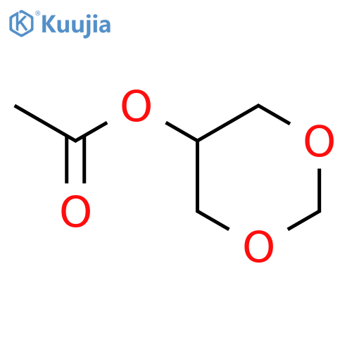 1,3-dioxan-5-yl acetate structure