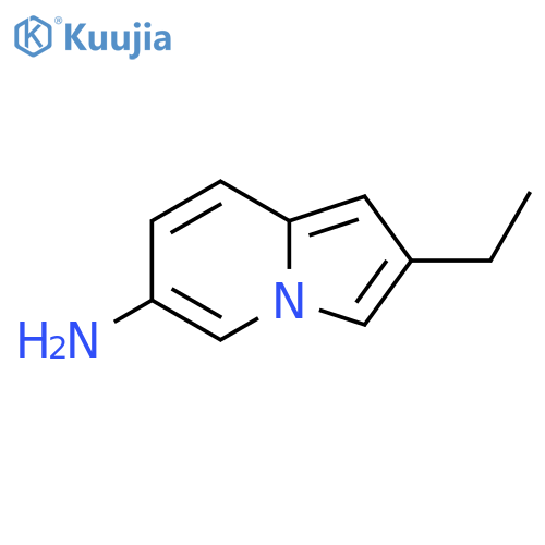 6-Indolizinamine, 2-ethyl- structure