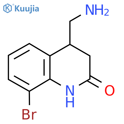 4-(Aminomethyl)-8-bromo-1,2,3,4-tetrahydroquinolin-2-one structure