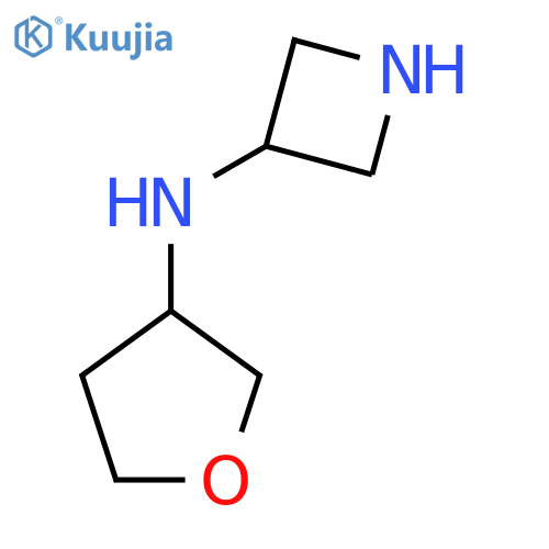 N-(Oxolan-3-yl)azetidin-3-amine structure