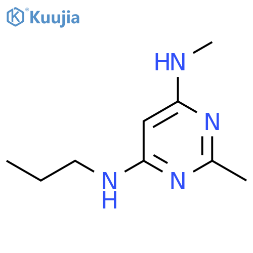 N4,2-Dimethyl-N6-propylpyrimidine-4,6-diamine structure