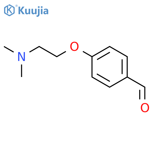 4-[2-(Dimethylamino)ethoxy]benzaldehyde structure