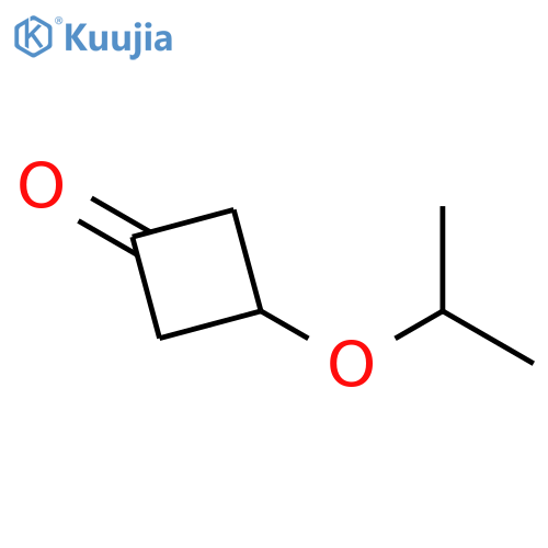 3-(propan-2-yloxy)cyclobutan-1-one structure