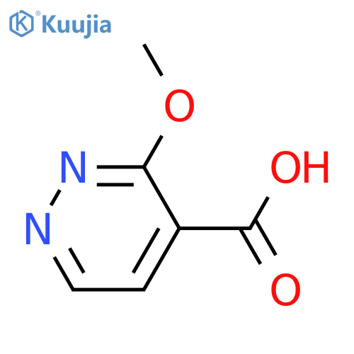 3-Methoxy-pyridazine-4-carboxylic acid structure