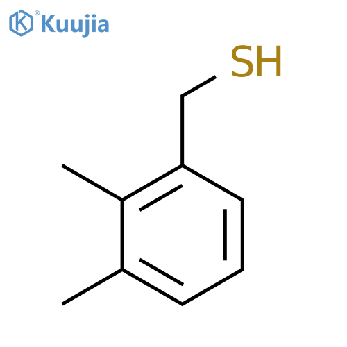 (2,3-dimethylphenyl)methanethiol structure