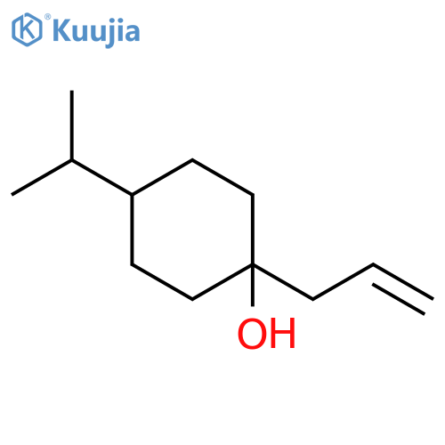 Cyclohexanol, 4-(1-methylethyl)-1-(2-propen-1-yl)- structure