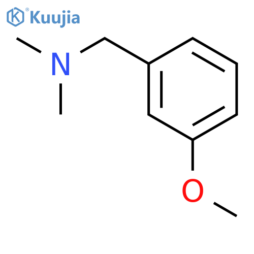Benzenemethanamine,3-methoxy-N,N-dimethyl- structure