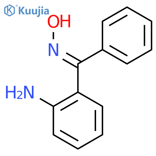 (E)-(2-Aminophenyl)(phenyl)methanone oxime structure