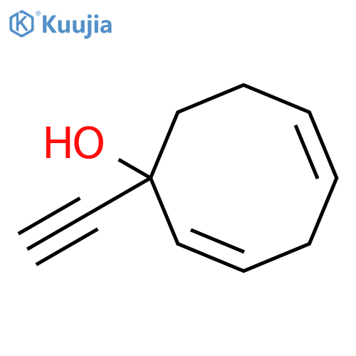 2,5-Cyclooctadien-1-ol,1-ethynyl- structure