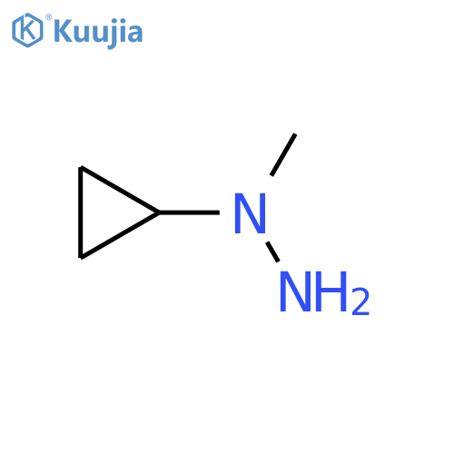 1-Cyclopropyl-1-methylhydrazine structure