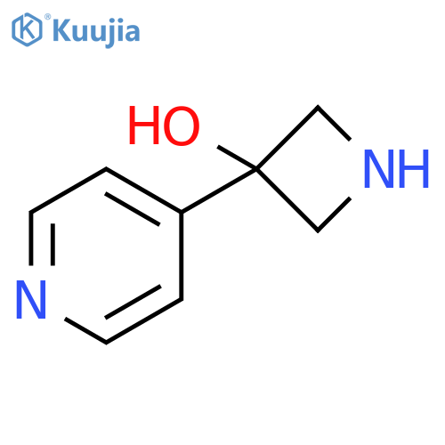 3-(PYRIDIN-4-YL)AZETIDIN-3-OL structure