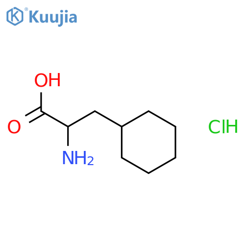 (R)-2-Amino-3-cyclohexylpropanoic acid hydrochloride structure