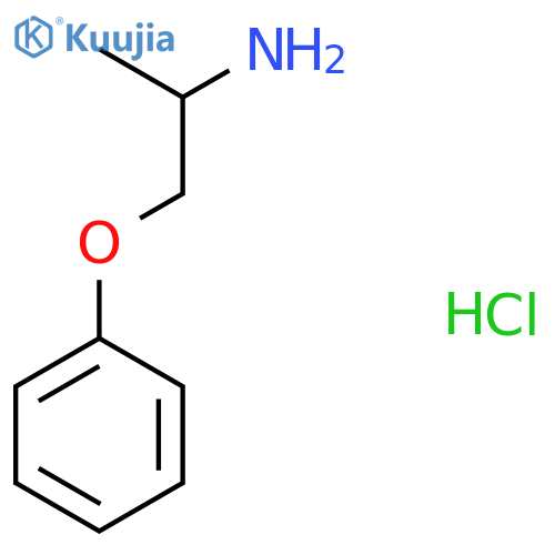 (2-Aminopropoxy)benzene Hydrochloride structure