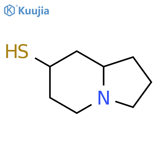 Octahydroindolizine-7-thiol structure