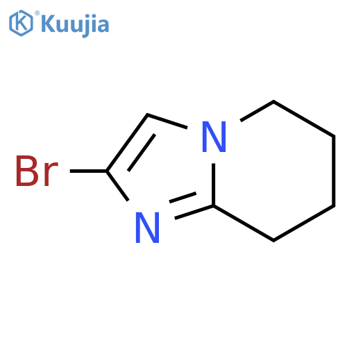 2-bromo-5H,6H,7H,8H-imidazo1,2-apyridine structure