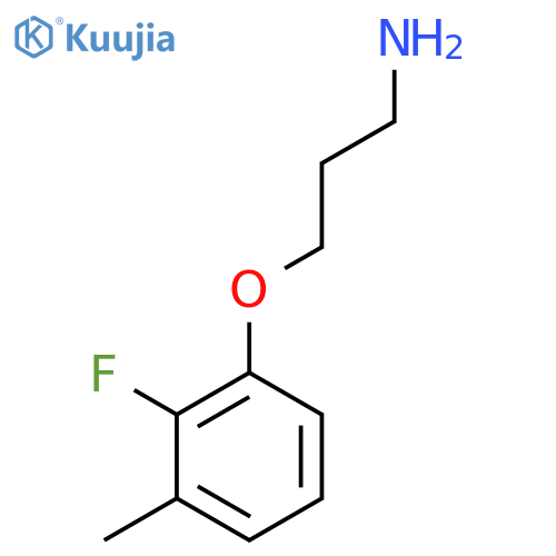 3-(2-fluoro-3-methylphenoxy)propan-1-amine structure