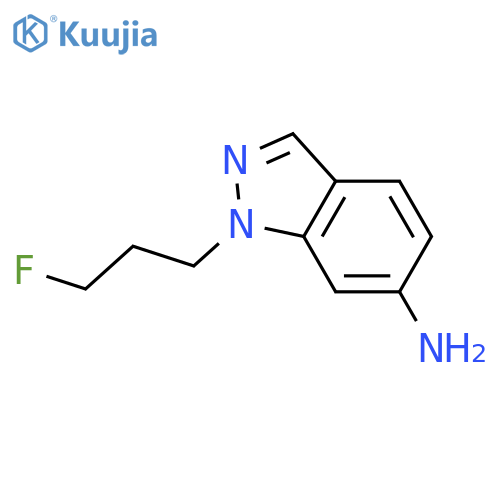 1-(3-fluoropropyl)-1H-indazol-6-amine structure