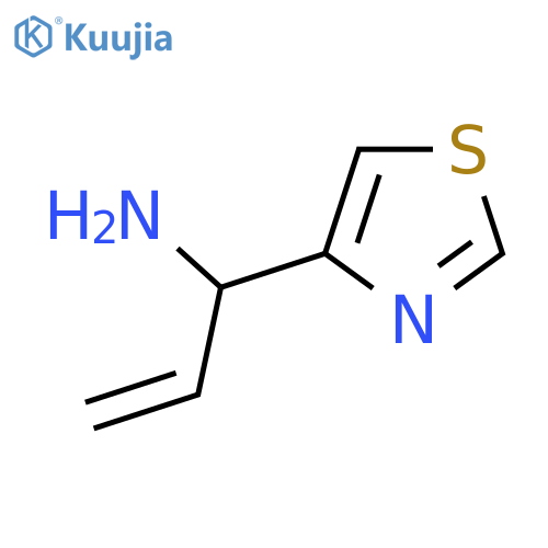 1-(1,3-THIAZOL-4-YL)PROP-2-EN-1-AMINE structure