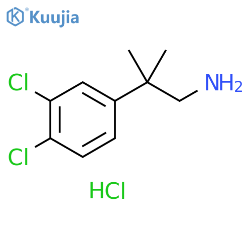 2-(3,4-Dichlorophenyl)-2-methylpropylamine Hydrochloride structure