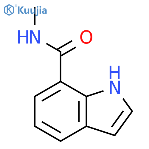 N-methyl-1H-indole-7-carboxamide structure