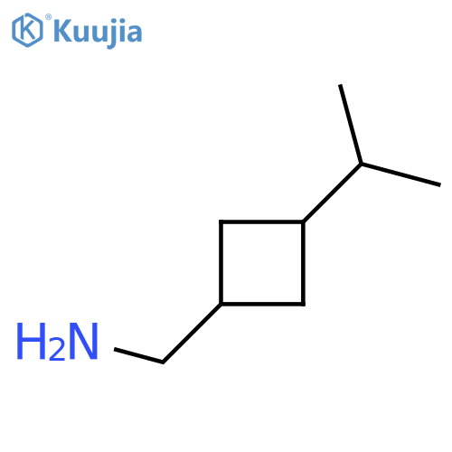 3-(propan-2-yl)cyclobutylmethanamine structure
