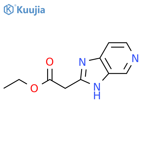 ethyl 2-{3H-imidazo[4,5-c]pyridin-2-yl}acetate structure