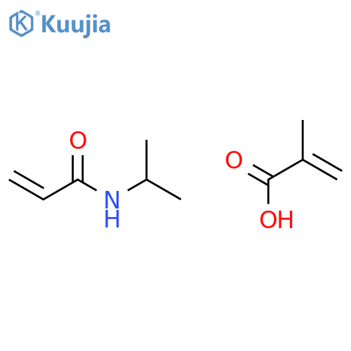 Poly(N-isopropylacrylamide-co-methacrylic acid) structure
