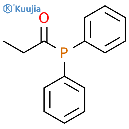 Phosphine, (1-oxopropyl)diphenyl- structure