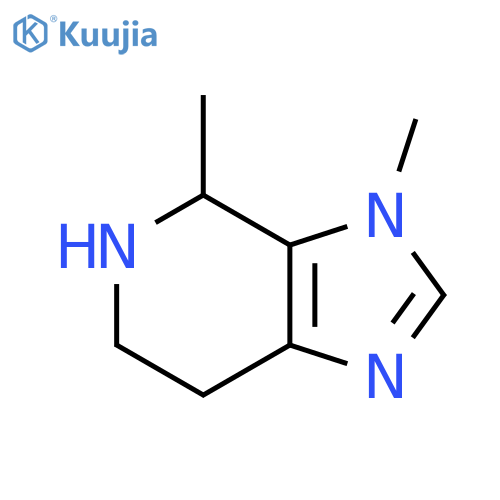 3,4-dimethyl-3H,4H,5H,6H,7H-imidazo4,5-cpyridine structure