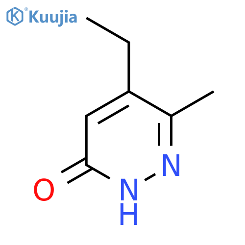 5-ethyl-6-methyl-2,3-dihydropyridazin-3-one structure