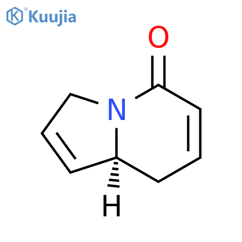 5(3H)-Indolizinone,8,8a-dihydro-,(8aS)-(9CI) structure