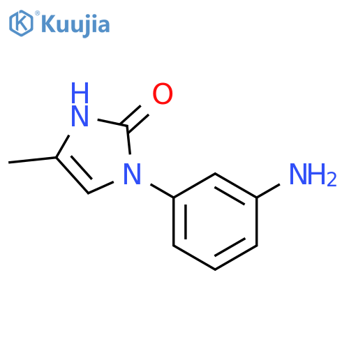 1-(3-aminophenyl)-4-methyl-2,3-dihydro-1H-imidazol-2-one structure