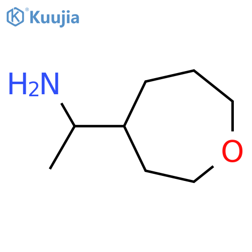 1-(Oxepan-4-yl)ethan-1-amine structure