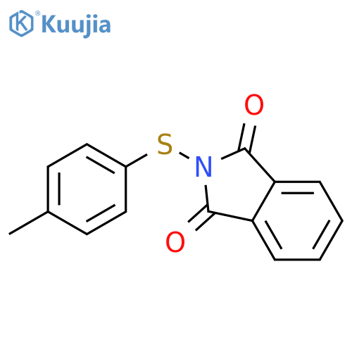 1H-Isoindole-1,3(2H)-dione,2-[(4-methylphenyl)thio]- structure