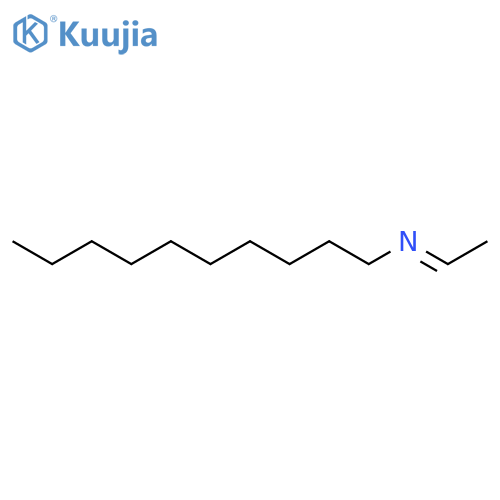 1-Decanamine, N-ethylidene- structure