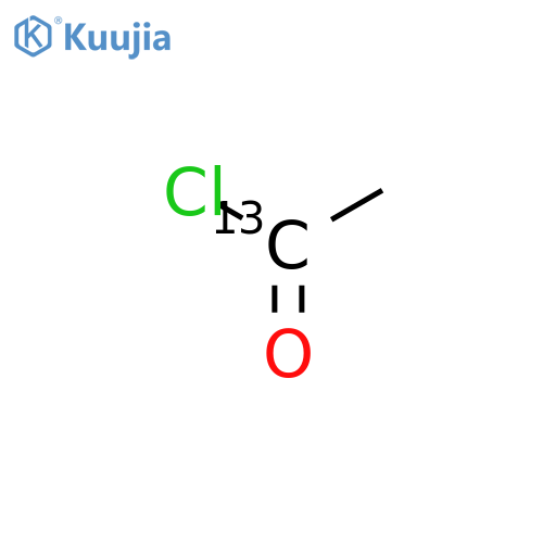 Acetyl Chloride-1-13C structure