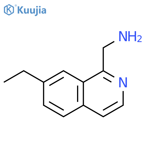 (7-ethylisoquinolin-1-yl)methanamine structure