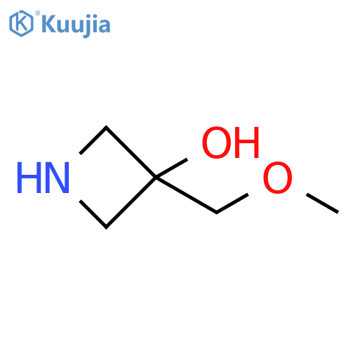 3-(methoxymethyl)azetidin-3-ol structure