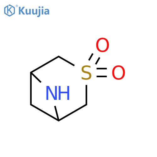 3λ?-thia-6-azabicyclo[3.1.1]heptane 3,3-dioxide structure