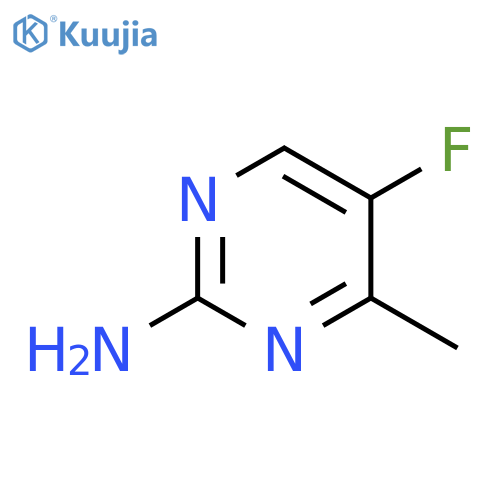2-Pyrimidinamine, 5-fluoro-4-methyl- structure